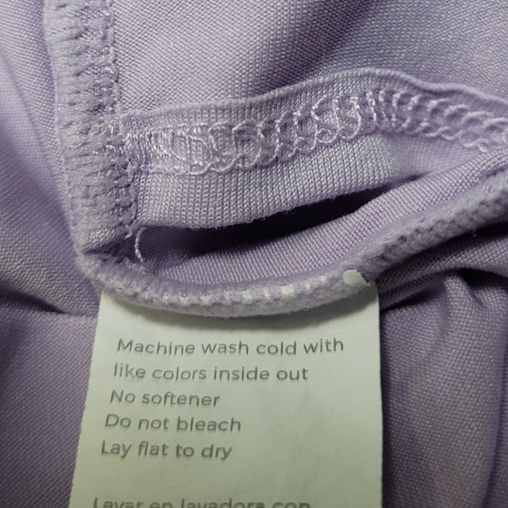 FABLETICS OPEN BACK PURPLE 1X - Picture 8 of 8